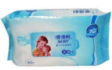 爱得利 婴儿卫生柔湿巾 80片 无香