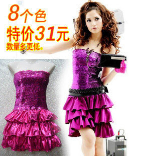 特价热卖亮片舞台服装演出服舞台装 nobody夜店表演装 夜场DS领舞