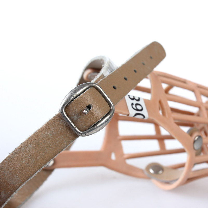 Breathable mesh design pet dog muzzle/masks dog comfort 6th ★ l specification. Preventing bites
