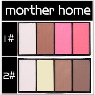 Beautiful recommend Mother home/her mother's four-capacity double-color powder blush cake 24G 9,059