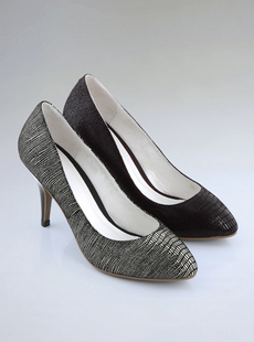 Dream ba Sally fashion simple sheepskin high-heeled shoes (038611151)