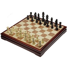 全国包邮 送象棋规则说明书 御圣实木象棋 纯木立体桦木国际象棋