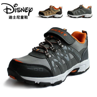  迪士尼34码童鞋米奇儿童运动鞋男童登山鞋户外鞋大童跑步鞋防滑鞋