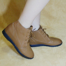2012新款韩版潮流短靴复古风格内增高个性女靴子棉靴机车靴马丁靴
