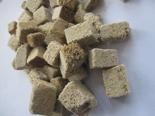 红丝虫块 金鱼小型热带鱼食鱼饲料 100g斗鱼灯