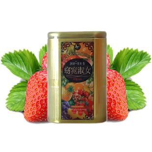  饮客花草茶 窈窕淑女花果茶 草莓味 果味茶 果粒茶 水果茶包邮