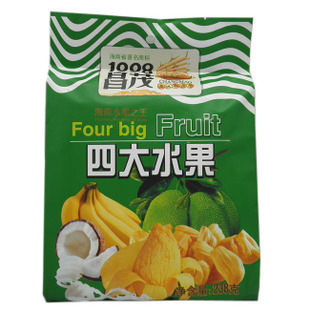  海南特产 昌茂海南四大水果238克 芒果菠萝蜜椰子香蕉水果干零食