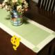 精密编织全棉手工桌旗餐桌垫30x110