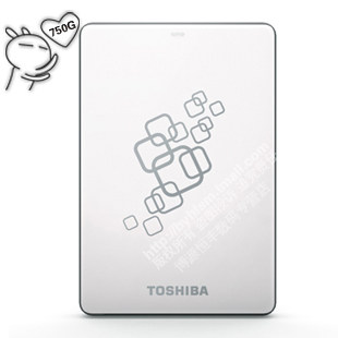 东芝 V6 摇滚 750GB/750G 2.5寸 移动硬盘USB3.0 支持货到付款