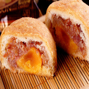 云腿 蛋黄 云南特产 仁丰祥 中秋 月饼 火腿 50g 宣威 10个包邮