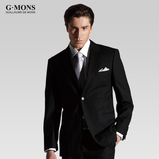  男士西服套装正品 修身西装正装职业装商务西服 结婚伴郎新郎礼服