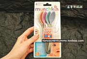 换购munchkin麦肯齐婴儿安全温控变色感温勺子不bpa拆单