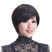 Искусственные волосы, парик, Купить недорого Все ручной настоящие волосы парики настоящие волосы парика настоящие волосы парик короткие волосы же