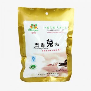  五香兔肉 泰顺绿色食品 休闲零食 开袋即食 70克