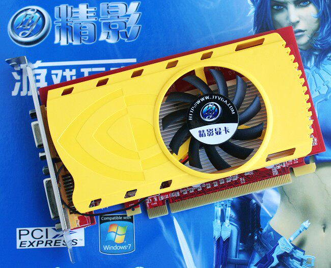 商城正品 精影 GT210 TC1024M精钻版.行货TC 1G仅169元PCIE显卡