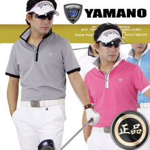 YAMANO golf 高尔夫服装 服饰 男装 短袖T恤 棉 正品 运动/6076