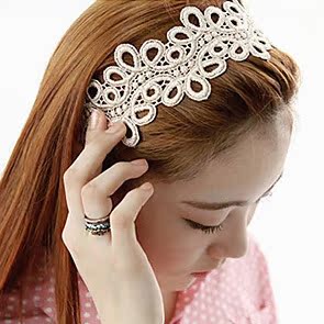  韩国进口 蕾丝发箍头箍发卡 发带头带韩版新娘结婚头发饰品满包邮