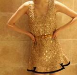 2012新款 韩国。夜店。我是闪亮片BLING BLING美人鱼连衣裙