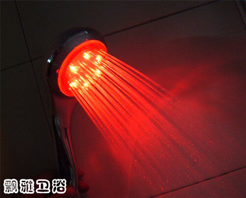 Small limit buy] [LED shower \ light shower \ shower head red blue and green color \ handheld shower