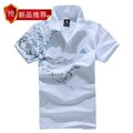 阿迪达斯/adidas 正品运动短袖 男款T恤 新款夏装 立领短袖 男T恤