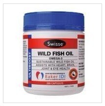  澳洲 swisse  野生深海鱼油  200粒 降血脂血压关节炎