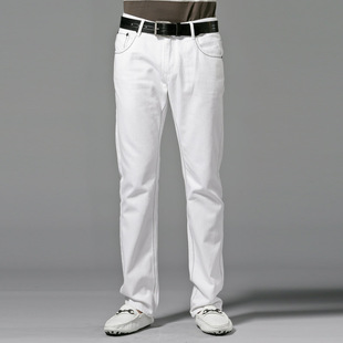  GXG 正品 春装新款男士个性时尚个性休闲修身牛仔长裤#11105233