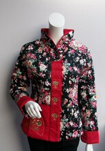 新款民族绣花唐装全棉棉袄<span class=H>中</span><span class=H>老年</span>服装女装<span class=H>棉衣</span>外套冬装小棉袄5色
