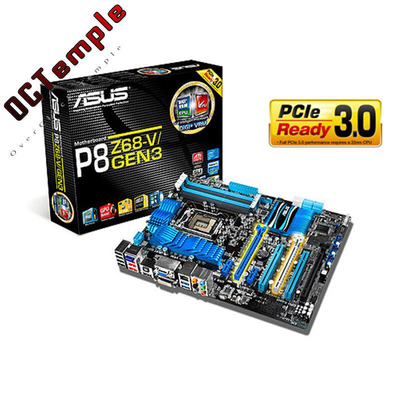 Asus/华硕 P8Z68-V GEN3  Z68主板 LGA1155平台 实体店装机 现货