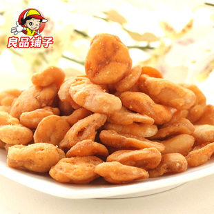  限时8折 良品铺子 蟹黄蚕豆豆瓣 蟹香胡豆豆片 独立包装120g*2袋