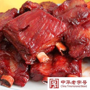  中华老字号【真正老陆稿荐】无锡特产酱排骨225g 无锡特产 包邮