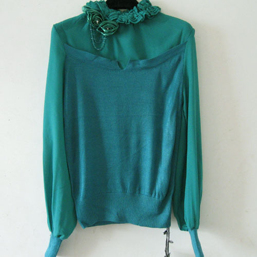 正品实拍-JN118日韩流行宽松<em>休闲高领长款毛</em>