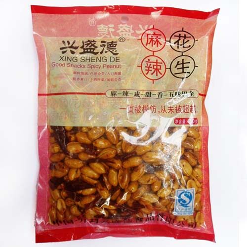 河南 开封特产-兴盛德麻辣花生450克 2011年新花生上市 当天出厂