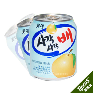  A12D韩国进口饮料 乐天(梨汁238ml) 饮料（含果粒）【300】