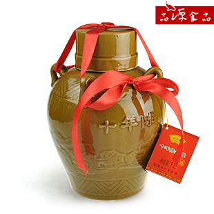  【团聚端午】绍兴黄酒 水乡春 十年陈 花雕酒 2斤坛装 买5送一