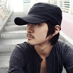 冬季男士帽子鸭舌帽...