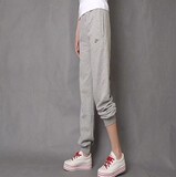 NIKE耐克男女收口运动裤收腿裤纯棉缩口小脚裤中高腰nike休闲长裤
