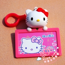 凯蒂猫hello kitty伸缩门禁卡工作证证件卡公交卡卡套满68包邮