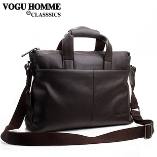 VOGU HOMME spring/summer Vigo leisure business leather men bag retro one shoulder oblique 671