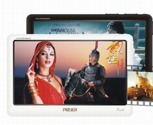 正品普耐尔新款V10、7寸触摸屏MP5播放器、8G全屏触控电子书
