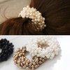 韩国进口饰品发饰头饰，串珠发圈发绳头花，头绳皮筋满