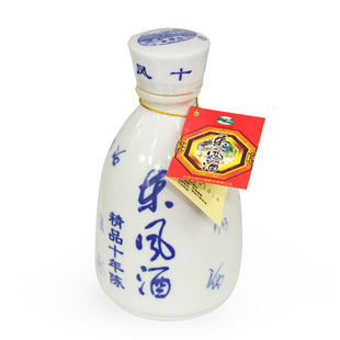绍兴黄酒 会稽山精品十年陈酿 东风酒 典雅白瓷 375ML新品