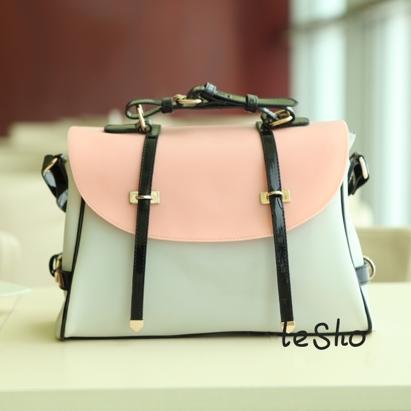 潮时尚机车果冻手提...