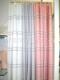 英格兰浴帘 白、粉、灰