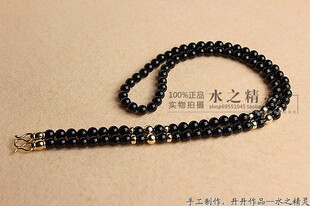  天然水晶 黑玛瑙 泰国佛牌链 佛牌挂链 项链 男 女款 不掉色
