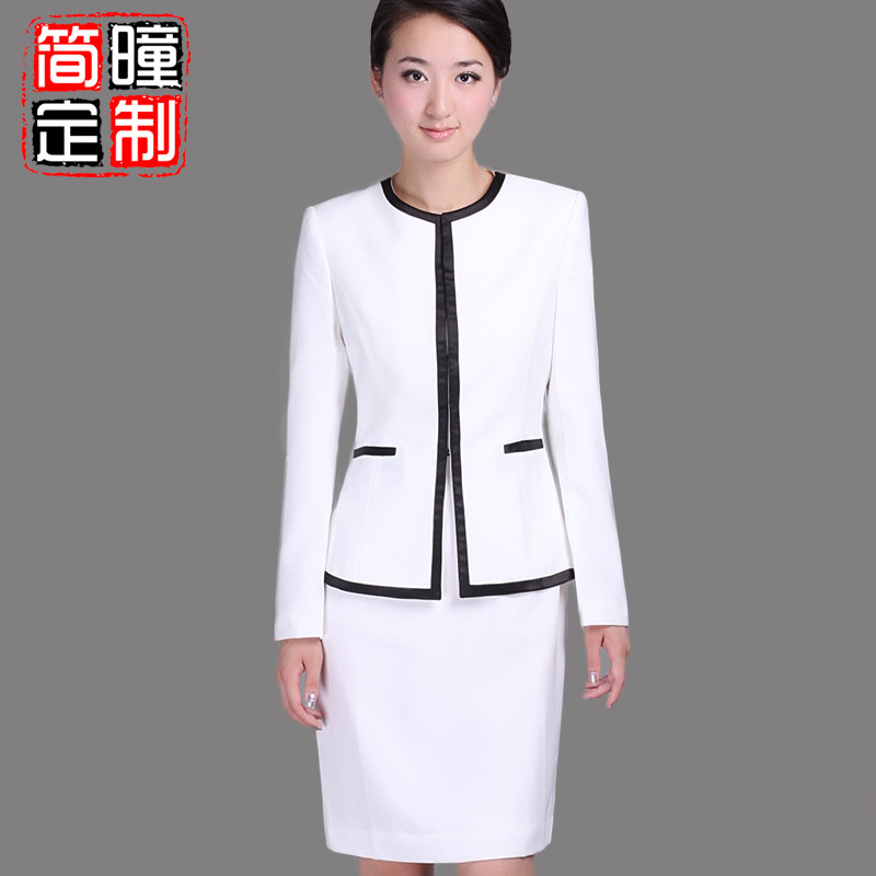 简瞳品牌正品职业装<em>女装套裙</em>名媛<em>优雅</em>气质40