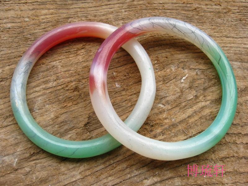 Pure handwork Old glass Bracelet Boshan tradition technology Sweat Bracelet internal diameter 62mm aboutin the Accessories/Fashion Jewelry, Bracelet category - from Buy2taobao.com to provide professional Taobao agent buy service