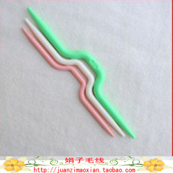 娟子毛线 编织辅助工具 麻花针 <em>纽花针</em> 编织工具