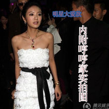 2012春夏新款装 晚装 小礼服 甜美清纯浪漫花朵抹胸裙 聚会礼服裙