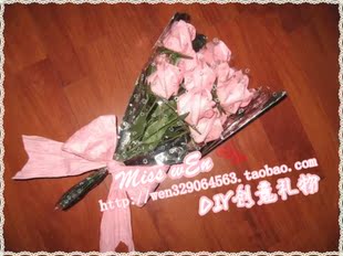 【满百包邮】手揉折纸越狱川崎玫瑰材料DIY1