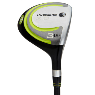 Men's Decathlon right hand golf clubs/rods INESIS Wood 3.0 regular RH